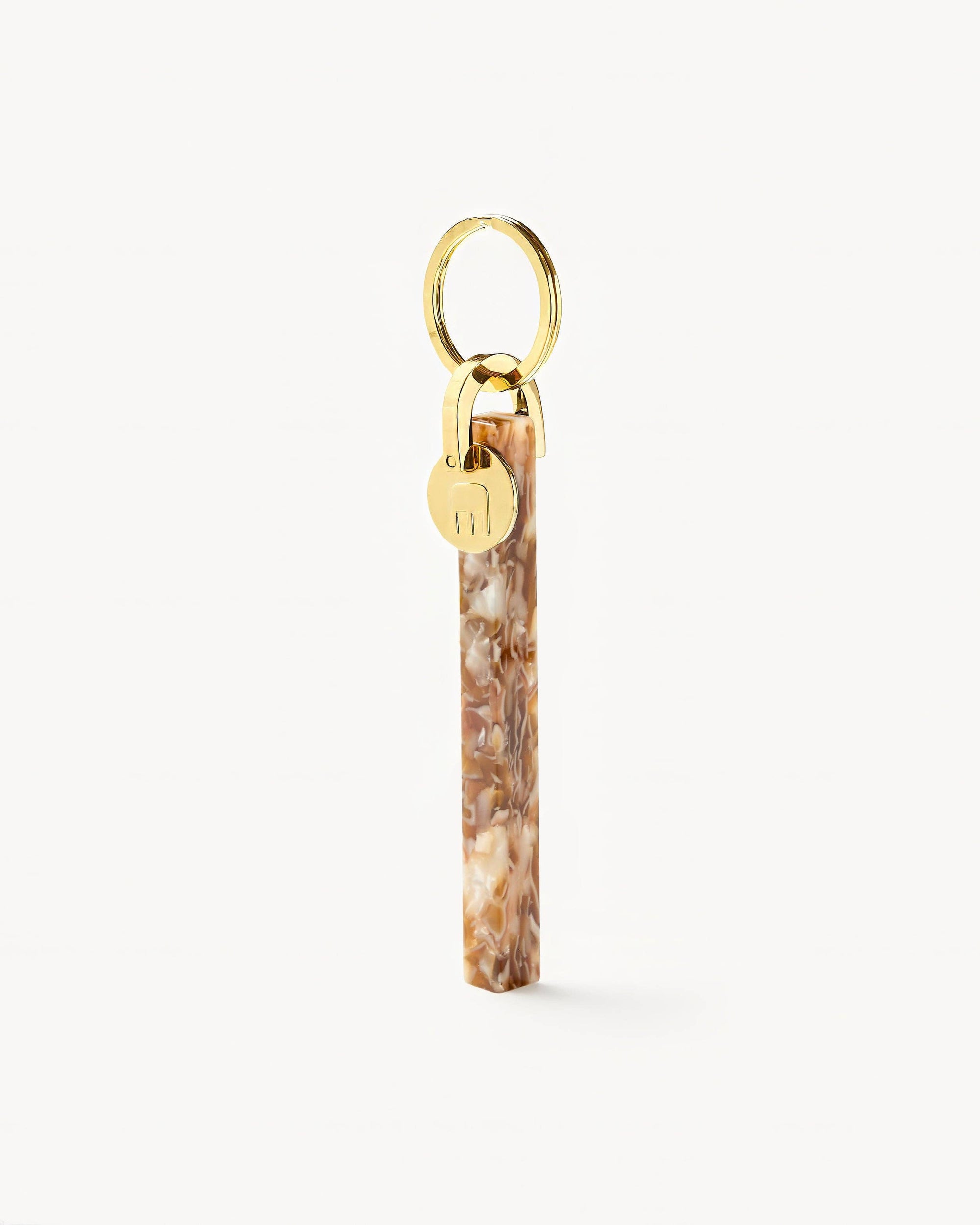 Bar Keychain in Baja Tortoise