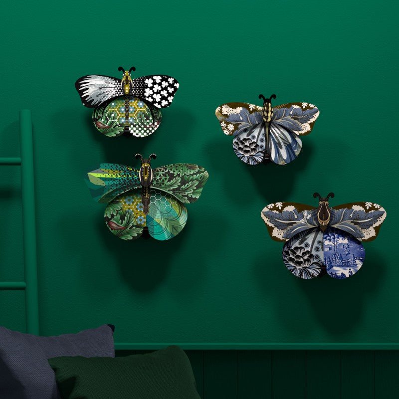 Abigaille Decorative Butterfly with Mirror - Box Turtle