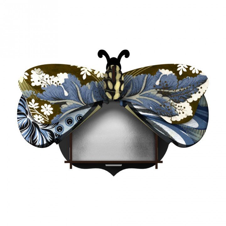 Abigaille Decorative Butterfly with Mirror - Box Turtle