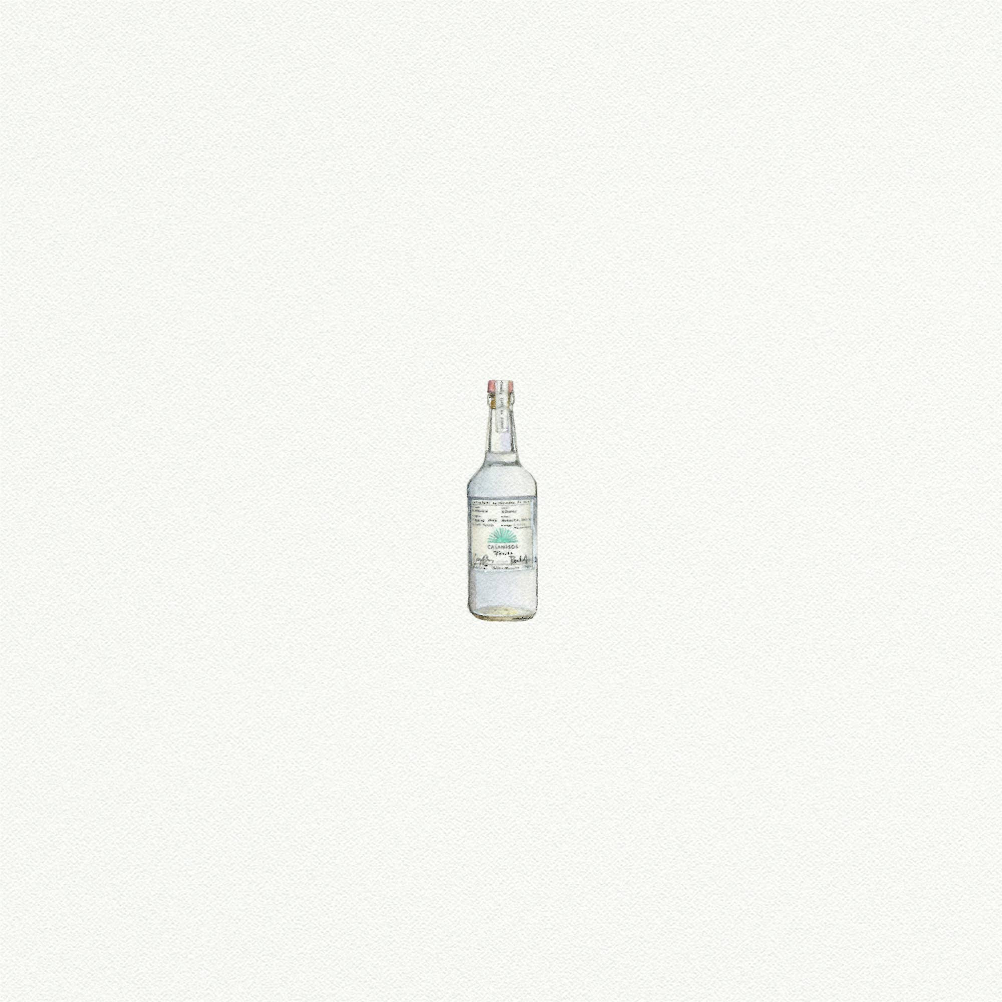 Casamigos Tequila Miniature Watercolor Print