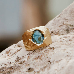 Carmen Cerulean Blue Ring