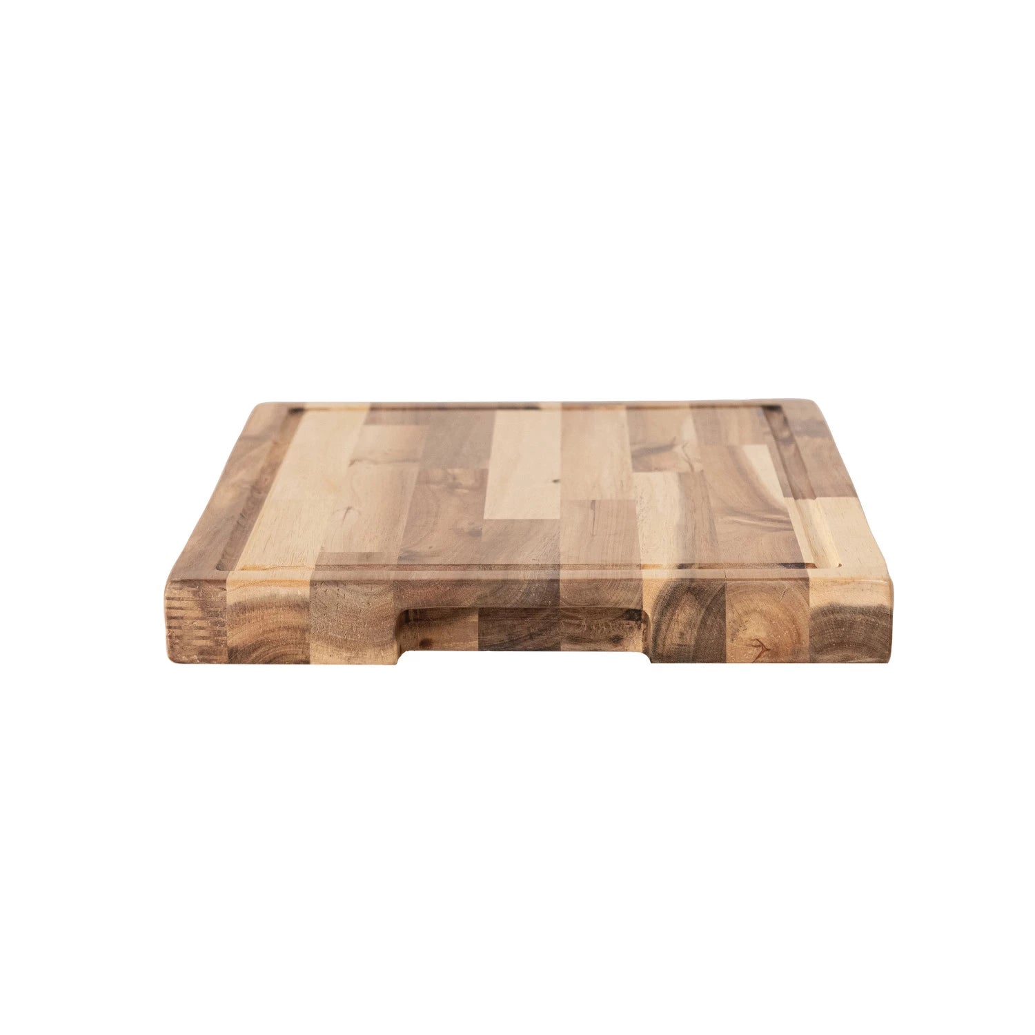 Acacia Wood End Grain Cheese/Serving Board - Box Turtle