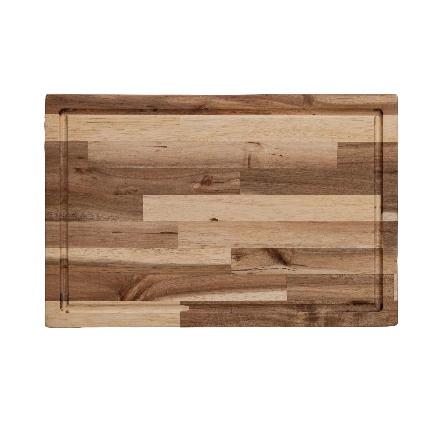 Acacia Wood End Grain Cheese/Serving Board - Box Turtle