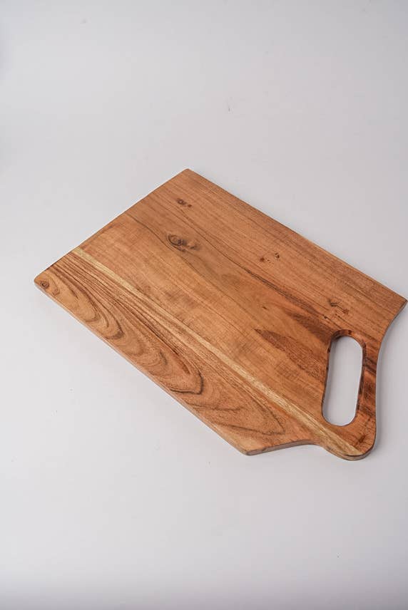 Acacia Wood Rectangle Serving Board - Box Turtle