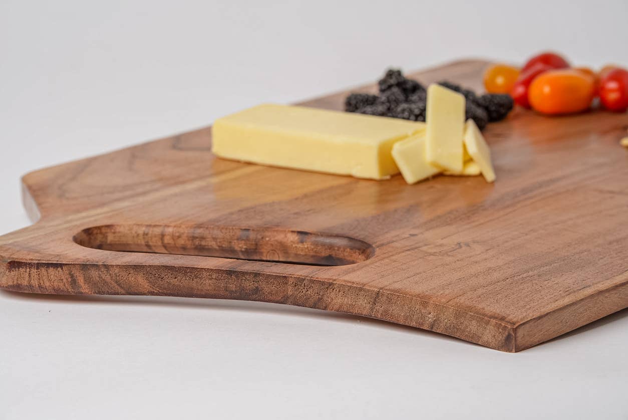 Acacia Wood Rectangle Serving Board - Box Turtle