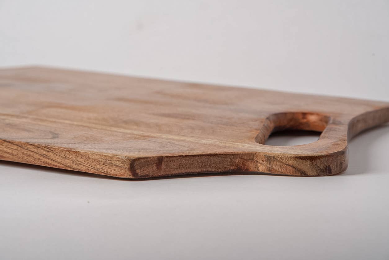 Acacia Wood Rectangle Serving Board - Box Turtle