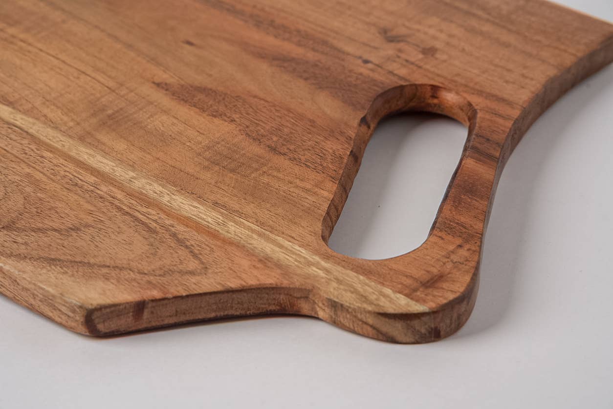 Acacia Wood Rectangle Serving Board - Box Turtle