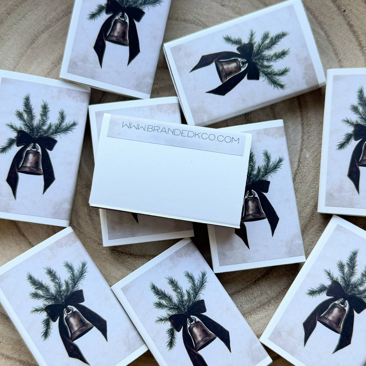 Velvet Christmas Bell Matches