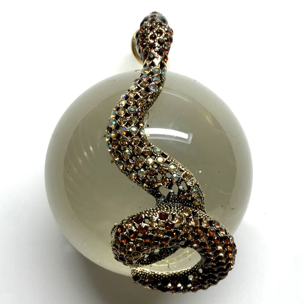 Acrylic Orb Snake Museum Bee - Box Turtle
