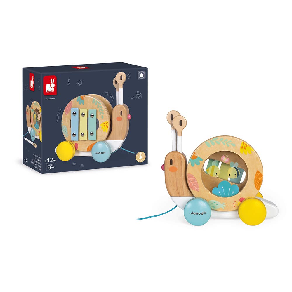 Pull Along Snail