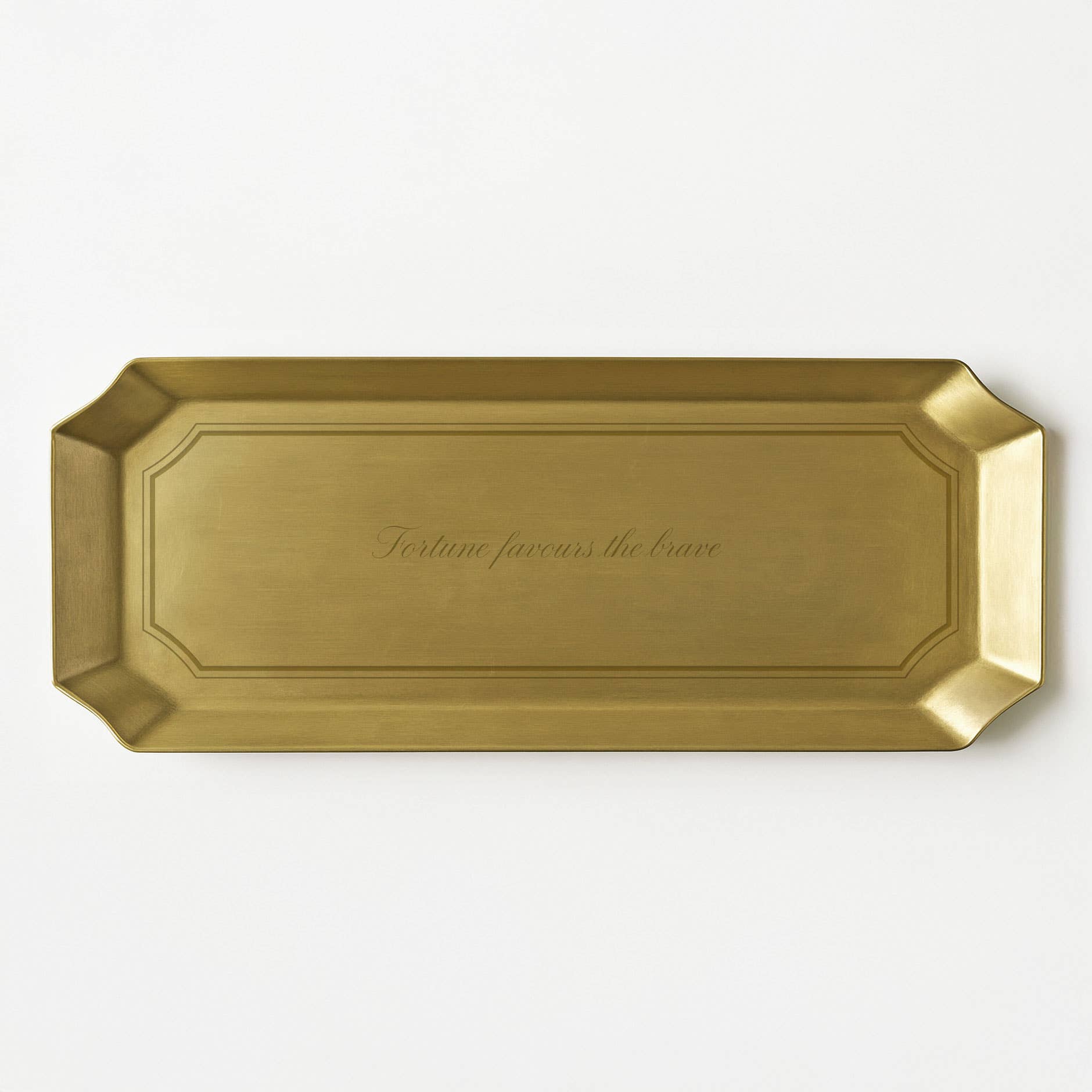 Brass Tray - Fortune Favours the Brave