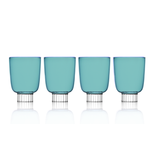 Romantic Petite Stemless Wine Glasses