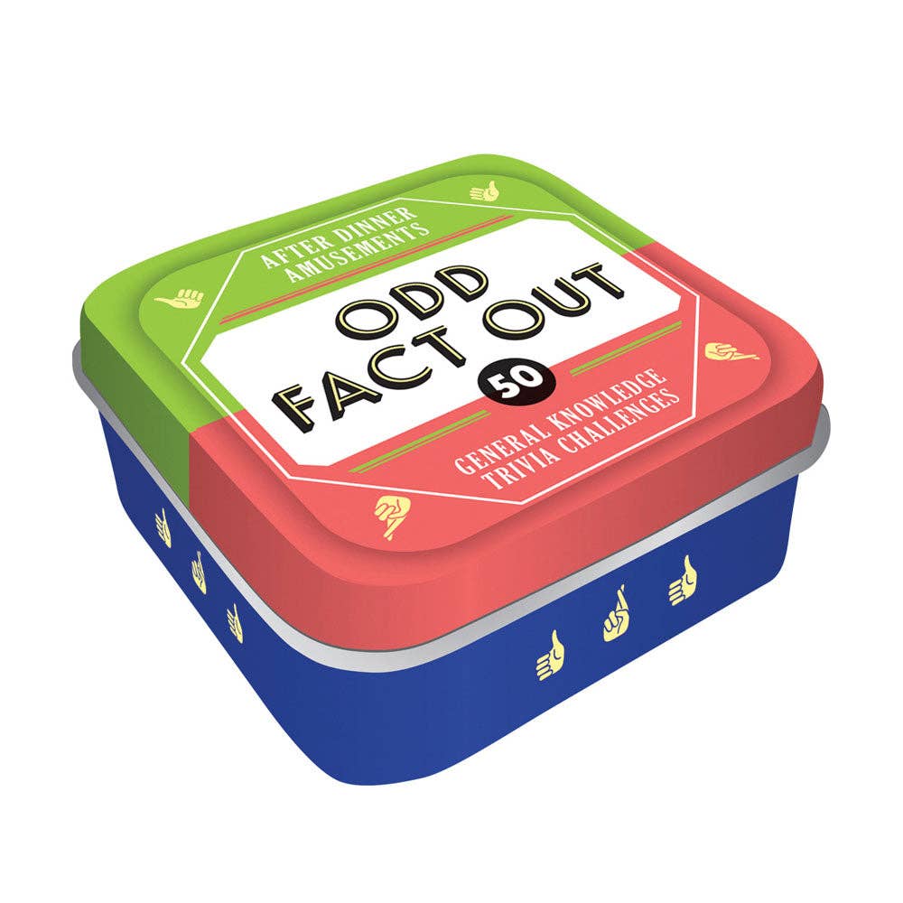 After Dinner Amusements: Odd Fact Out Game - Box Turtle
