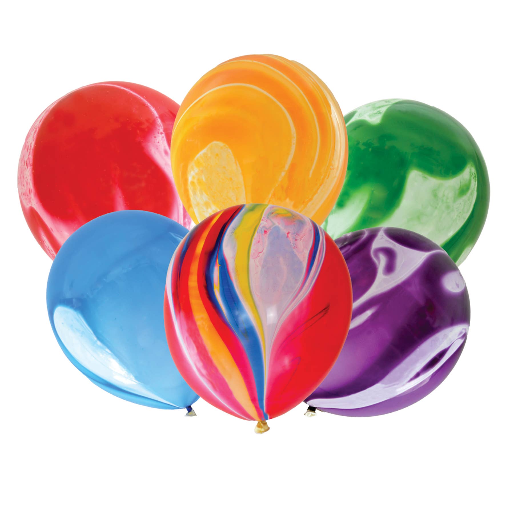 Agate Marble Latex Balloons - Box Turtle