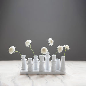 White Multi Vase