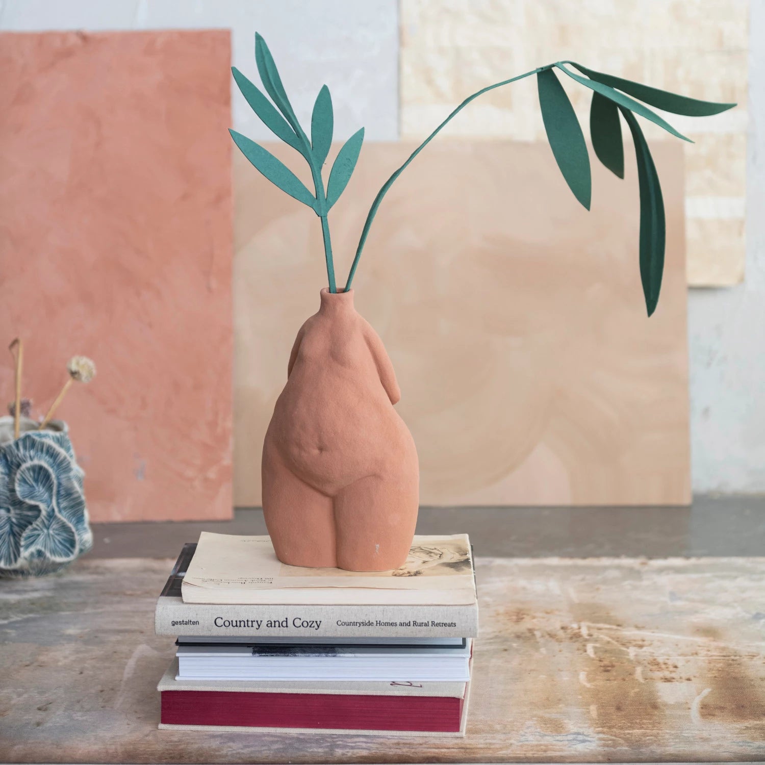 Terracotta Body Vase