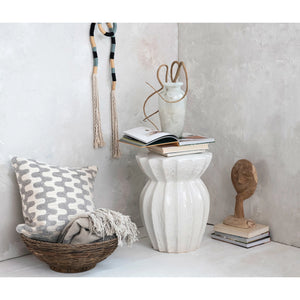 Stoneware Side Table
