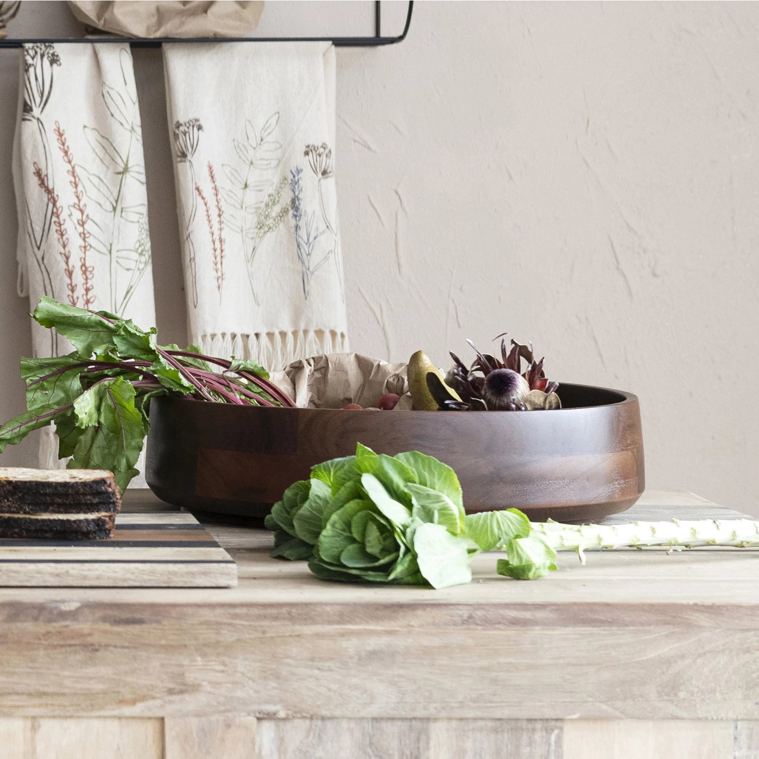 Walnut Serving Bowl