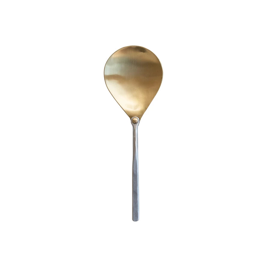 Hammered Serving Spoon