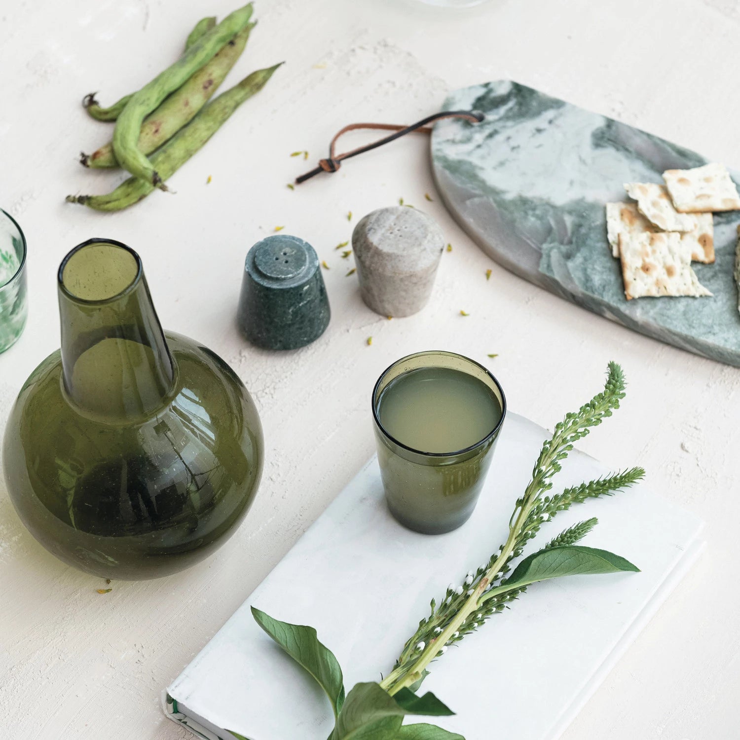 Recycled Glass Carafe