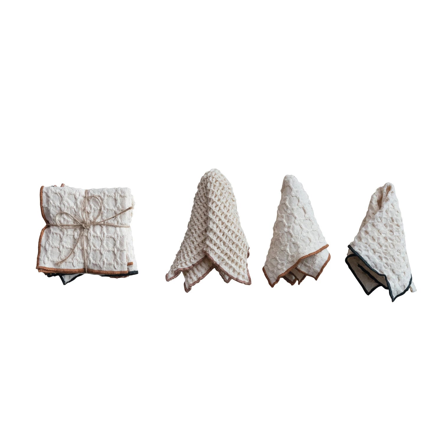Waffle Weave Dish Cloths (S/3)