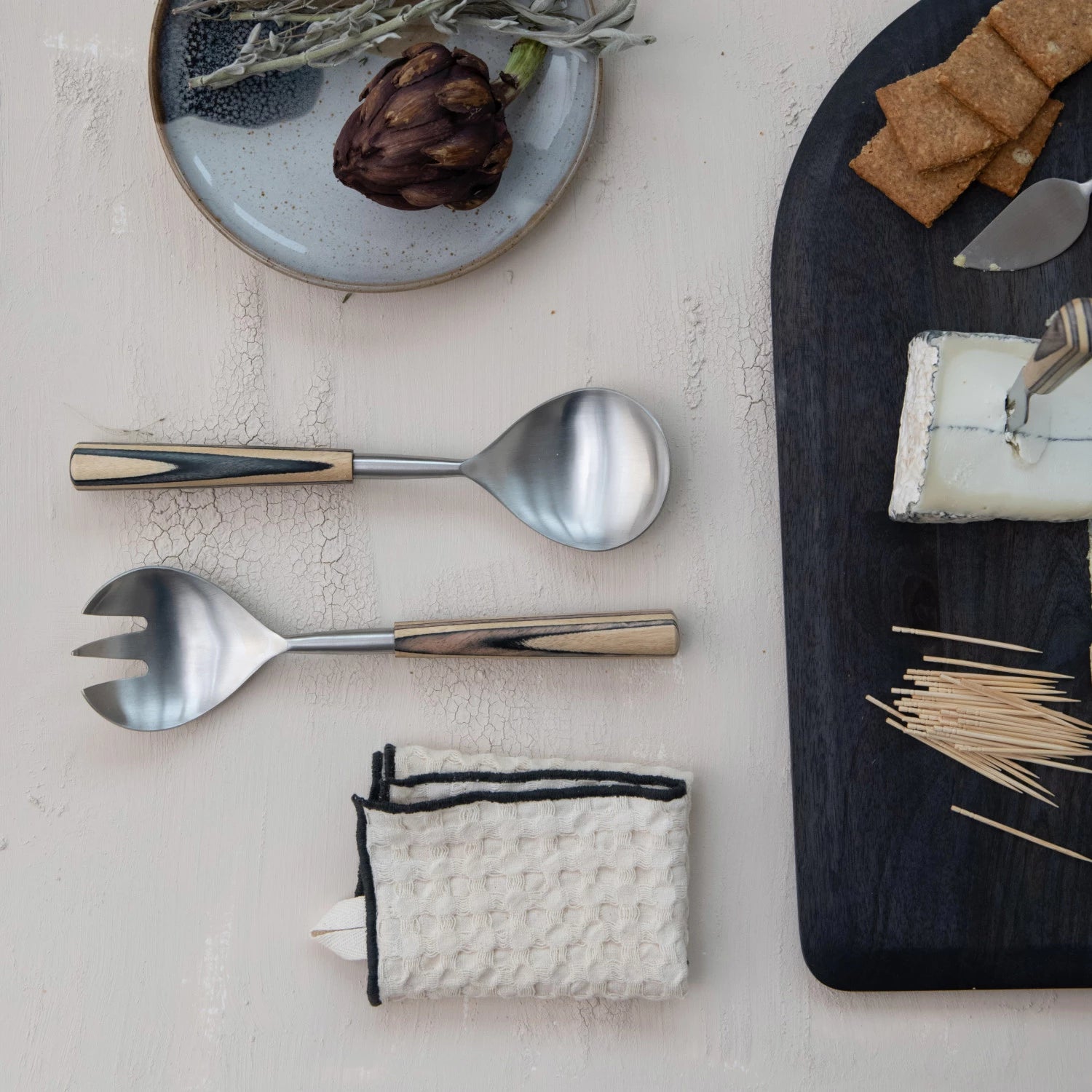 Waffle Weave Dish Cloths (S/3)