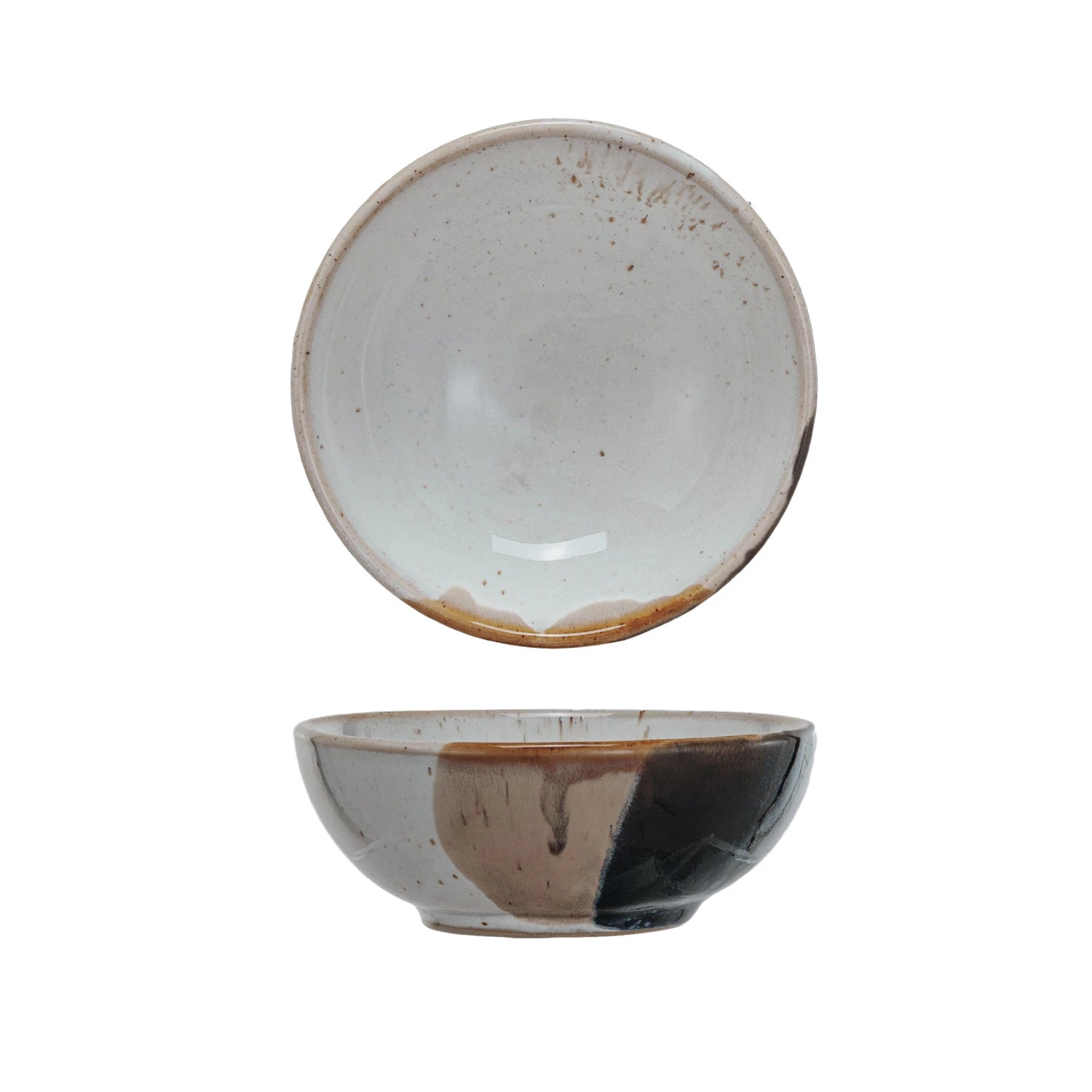 Neutral Tones Stoneware Bowl