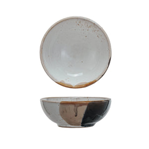 Neutral Tones Stoneware Bowl