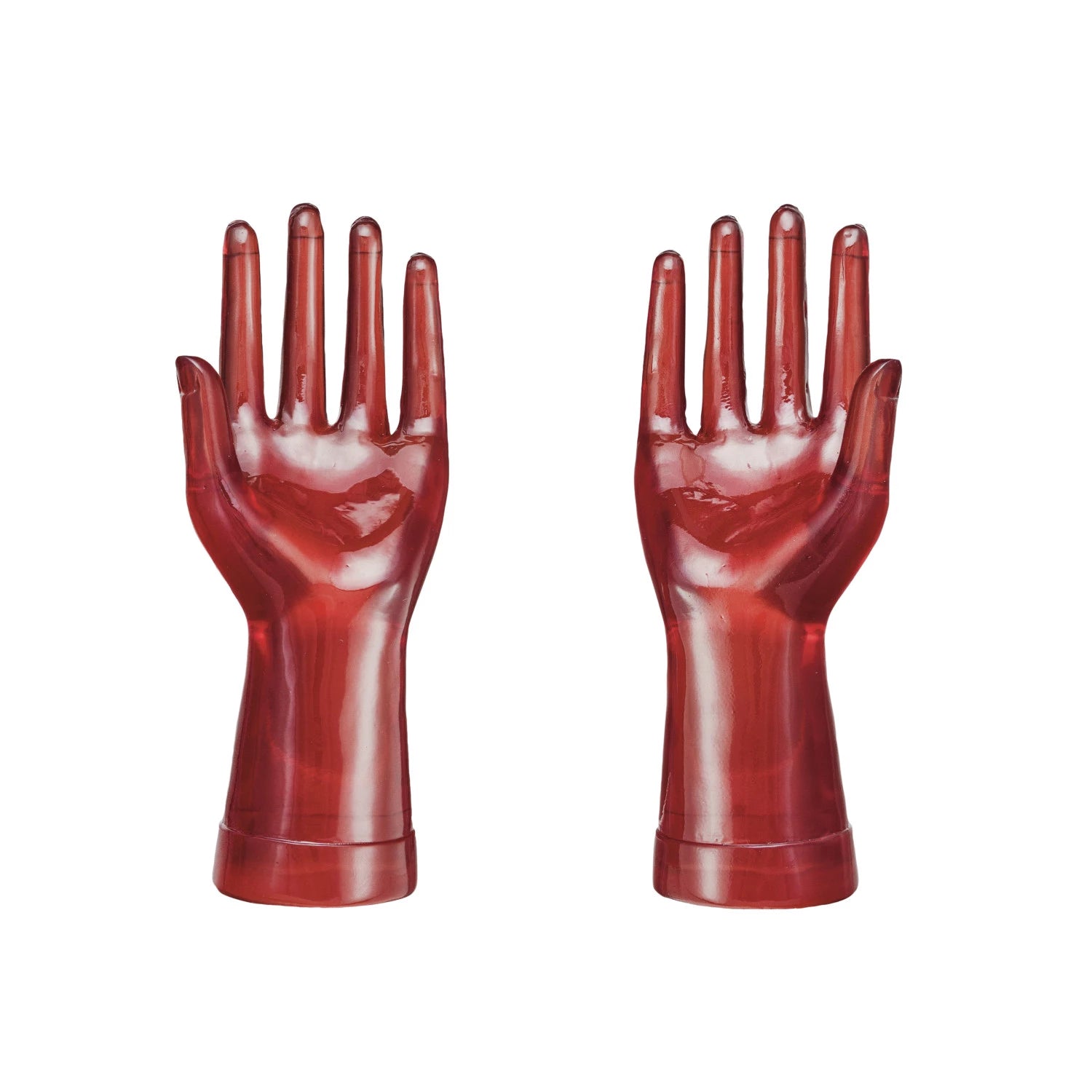 Orange Resin Hand