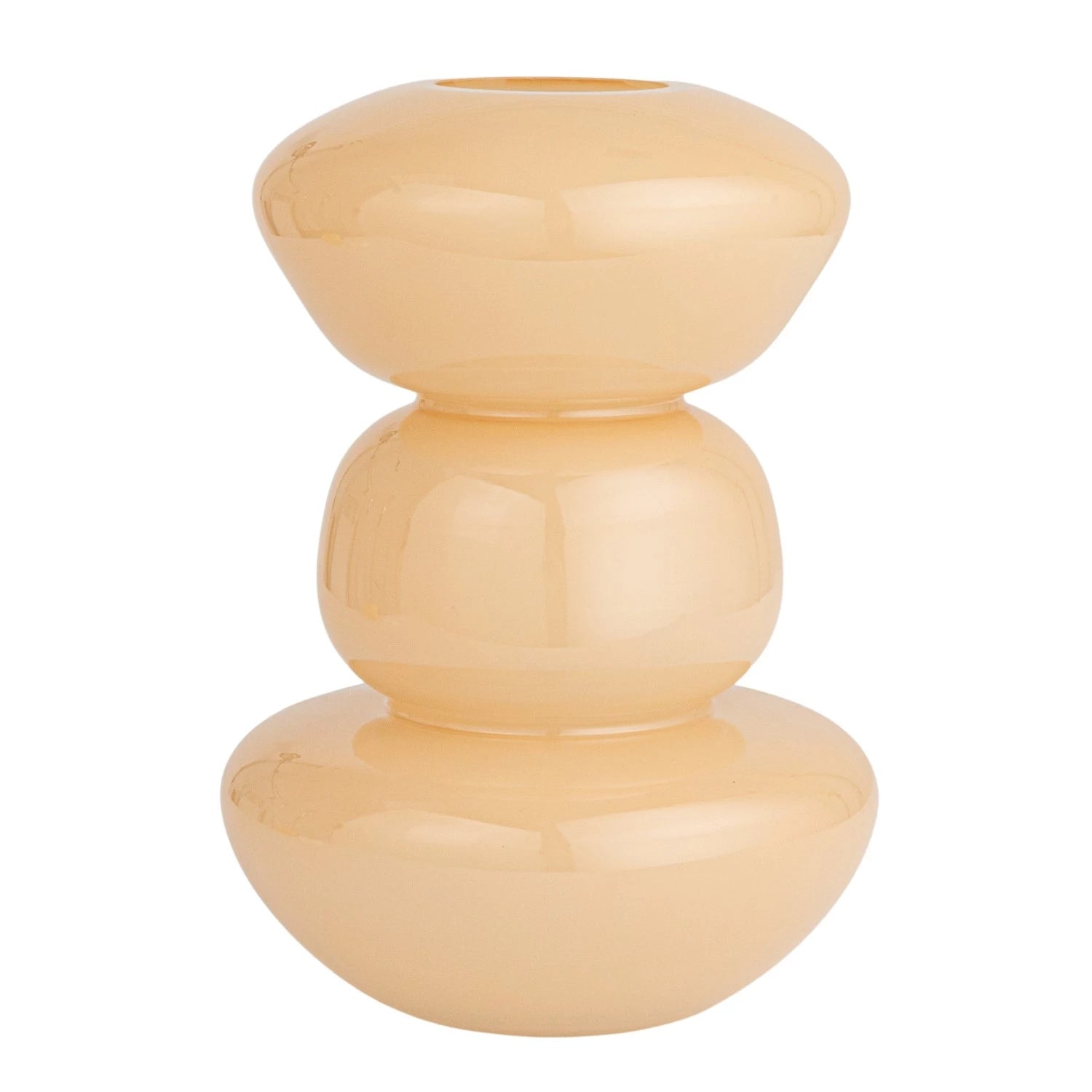 Nude Organic Glass Vase