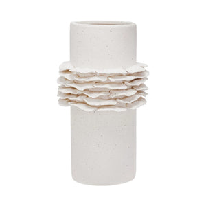Tall Ruffle Skirt Vase