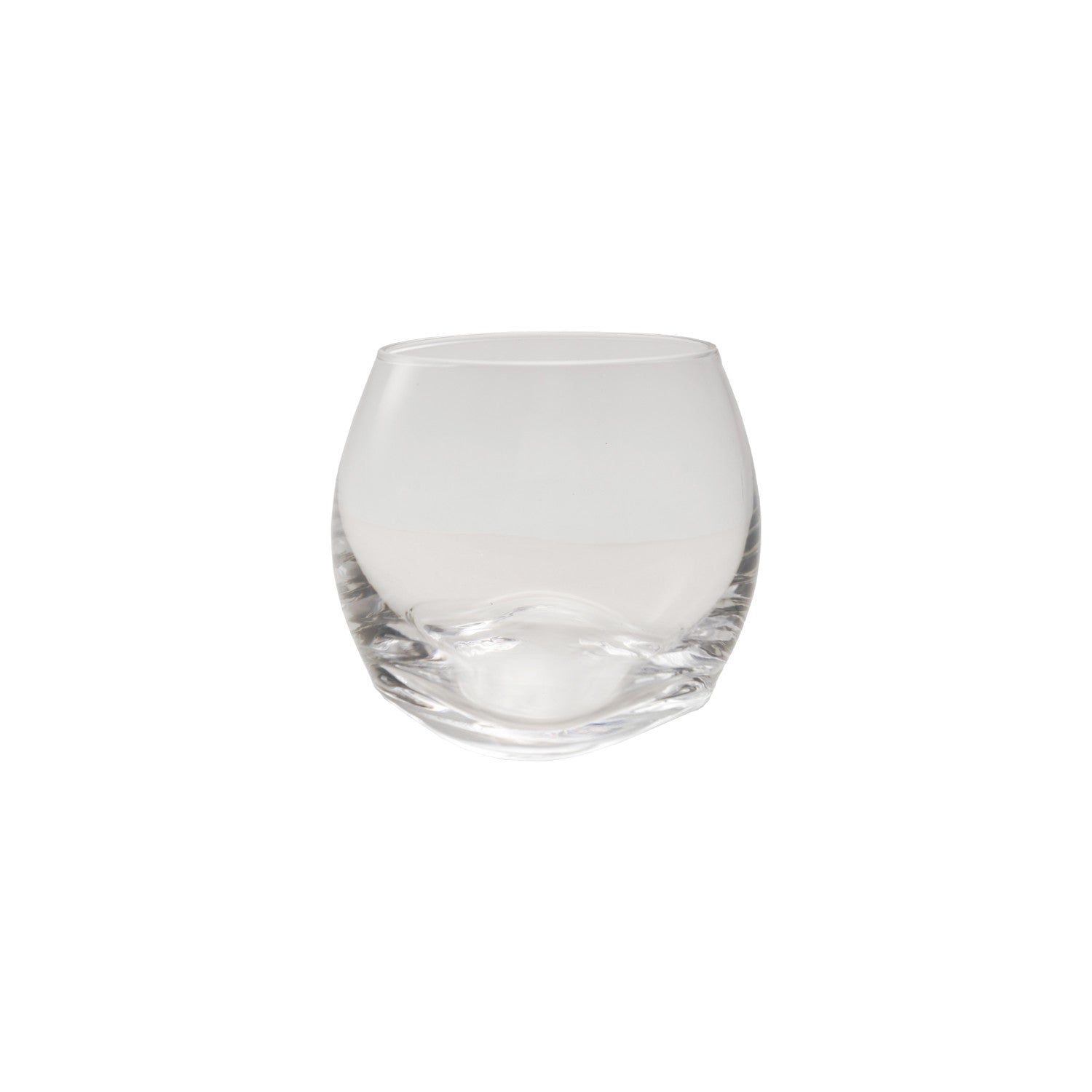 Curved Whiskey Glass