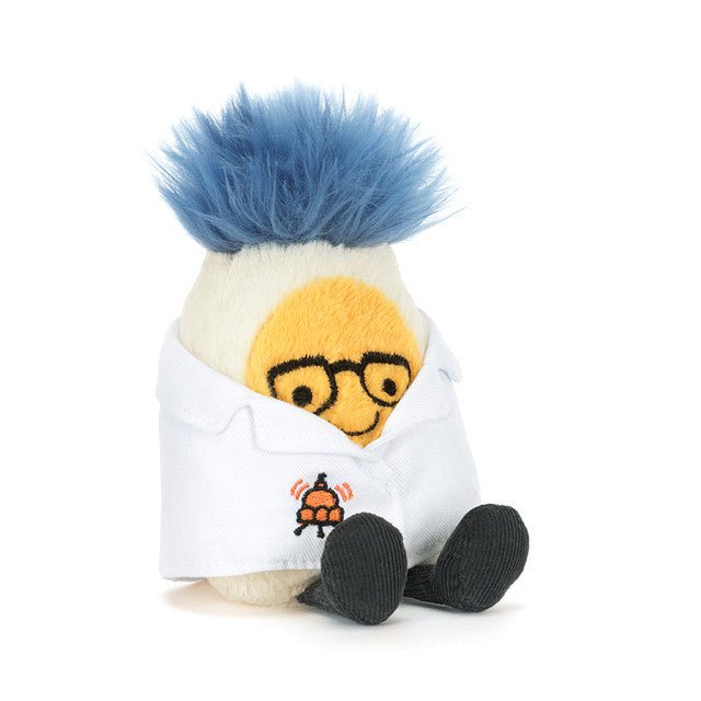 Amuseables Boiled Egg Scientist Outfit - Box Turtle
