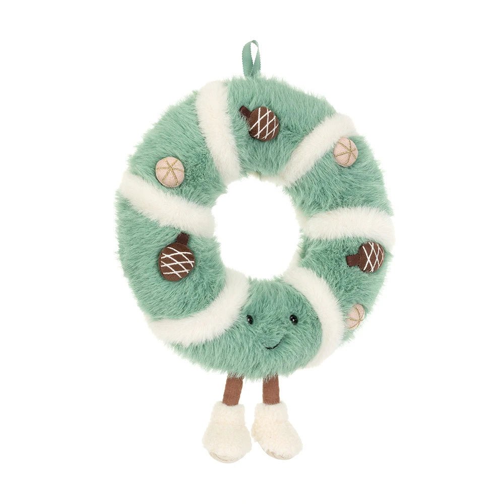 Amuseables Pinecone Wreath - Box Turtle
