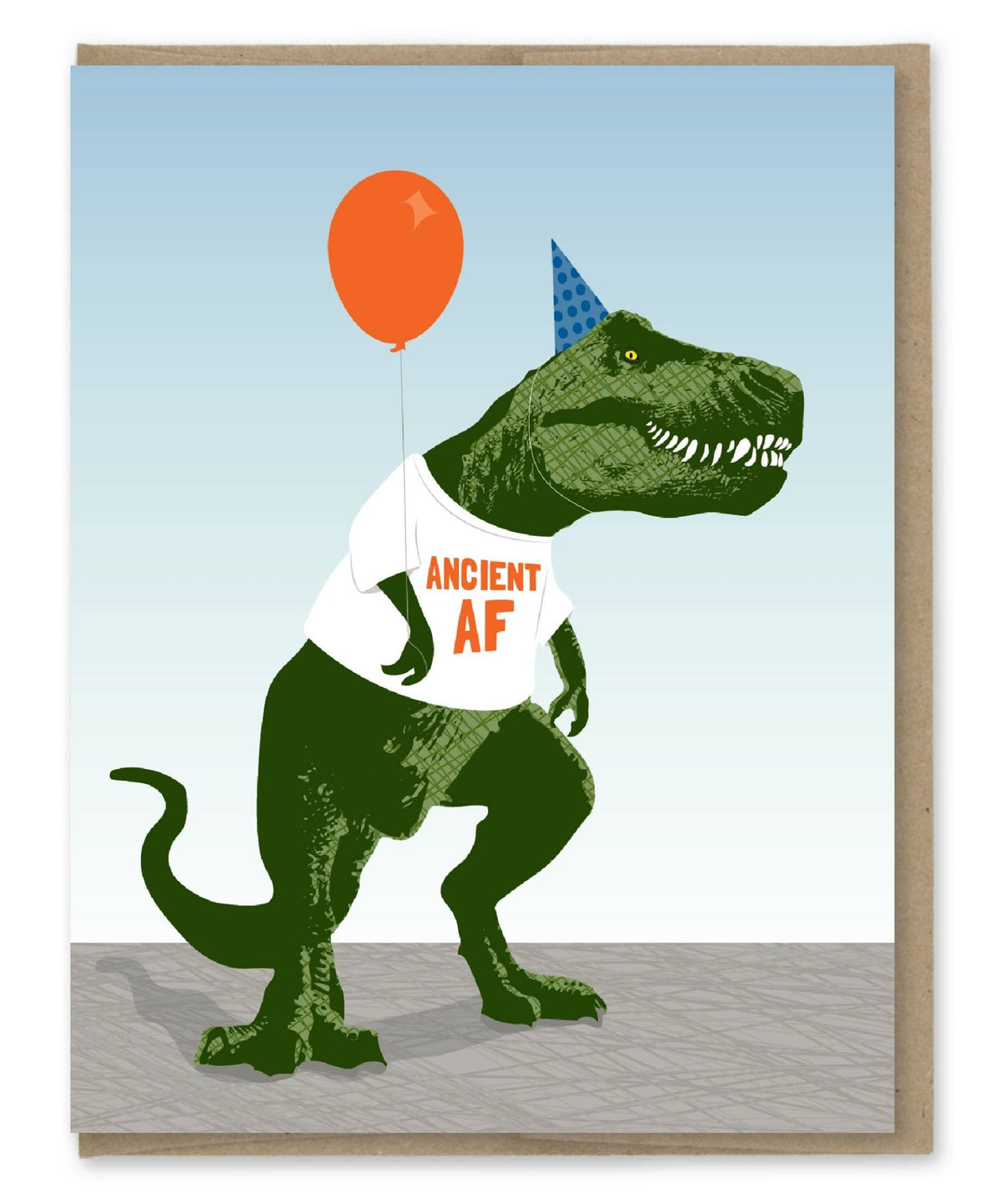 Ancient AF Birthday Card - Box Turtle