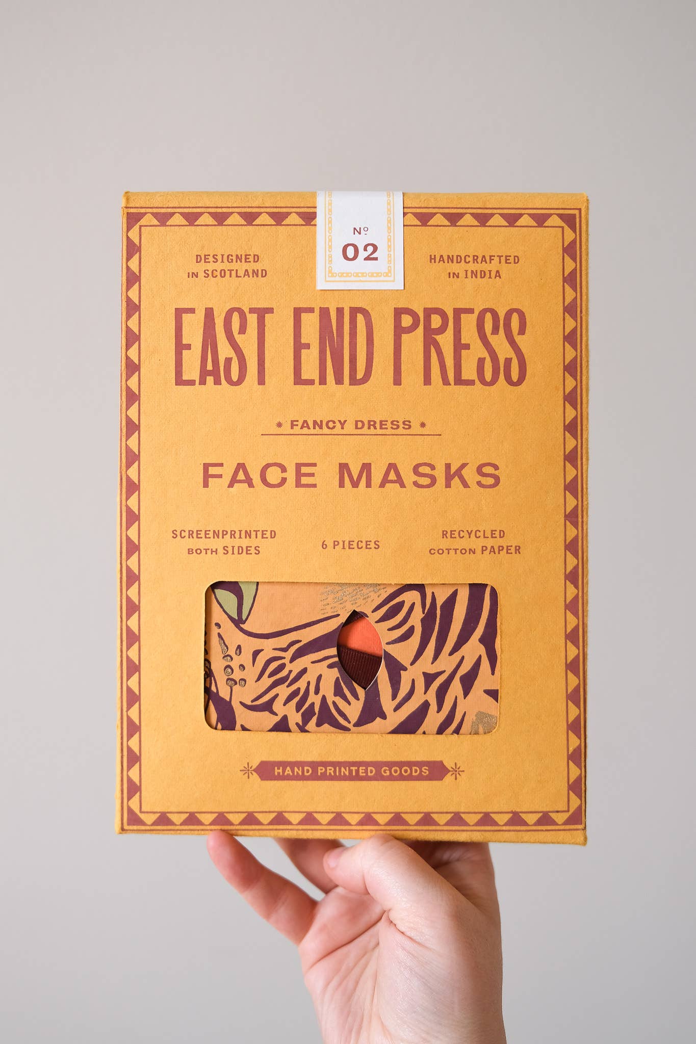 Animal Face Masks - Box Turtle