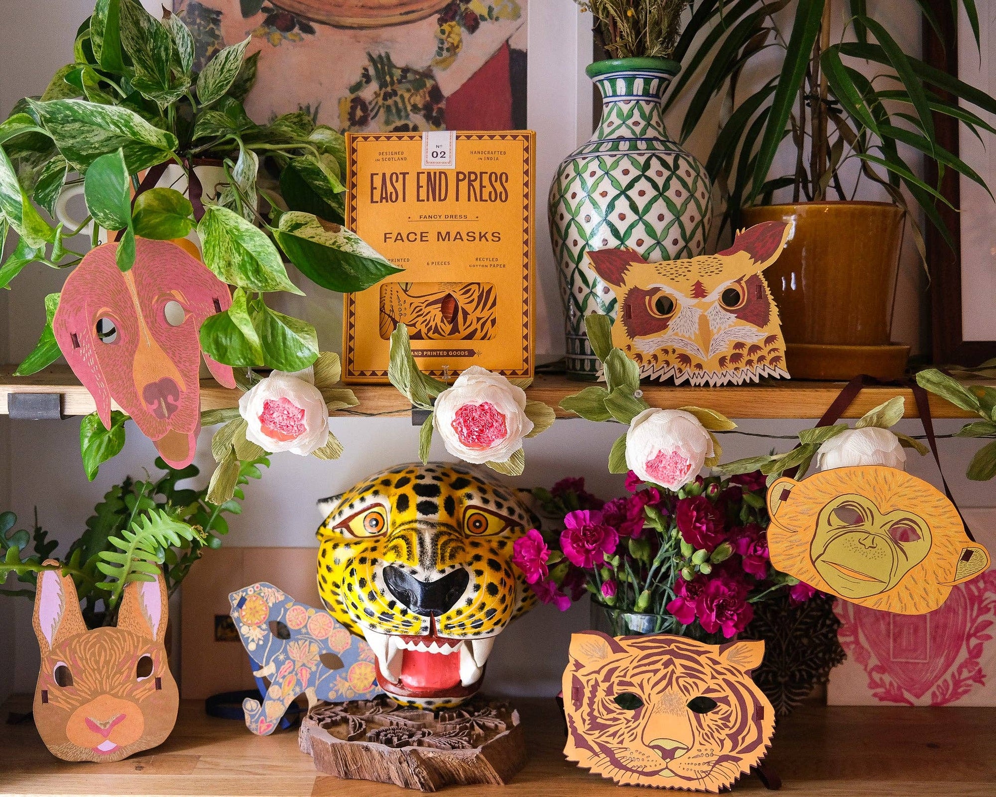 Animal Face Masks - Box Turtle
