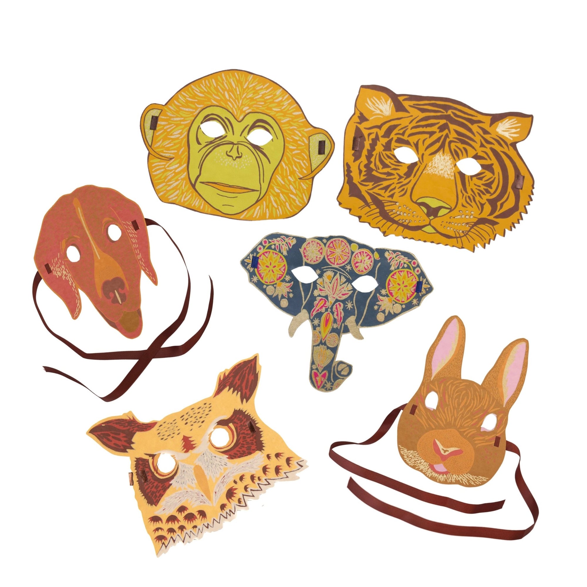 Animal Face Masks - Box Turtle
