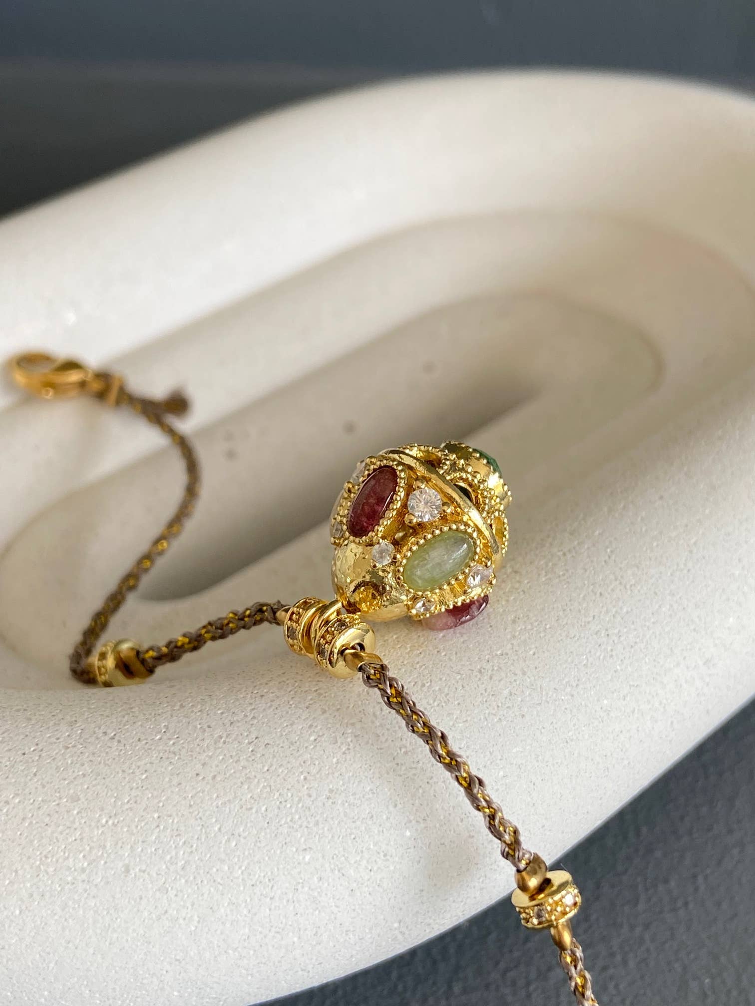 Anjali Bracelet - Box Turtle