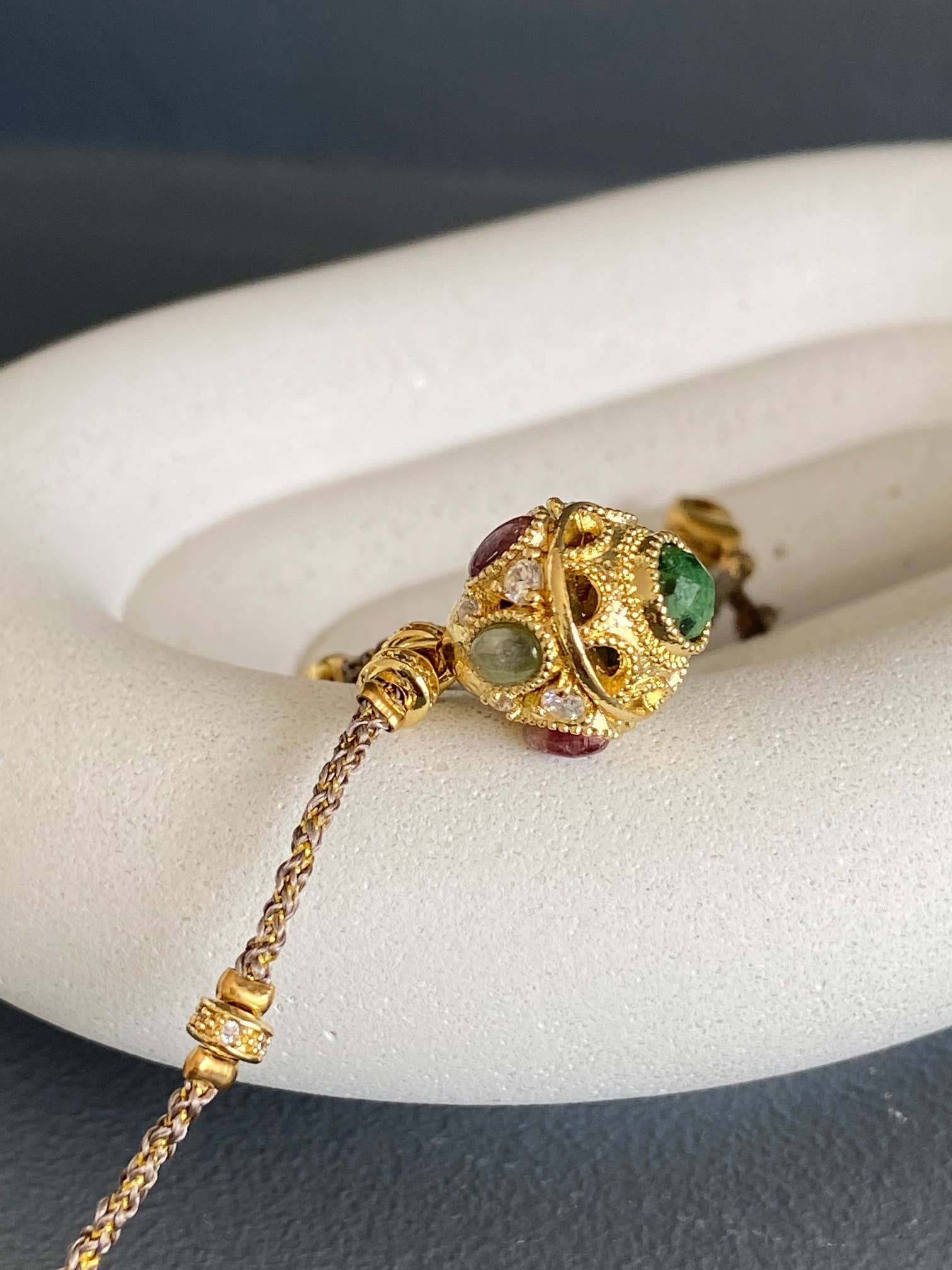 Anjali Bracelet - Box Turtle
