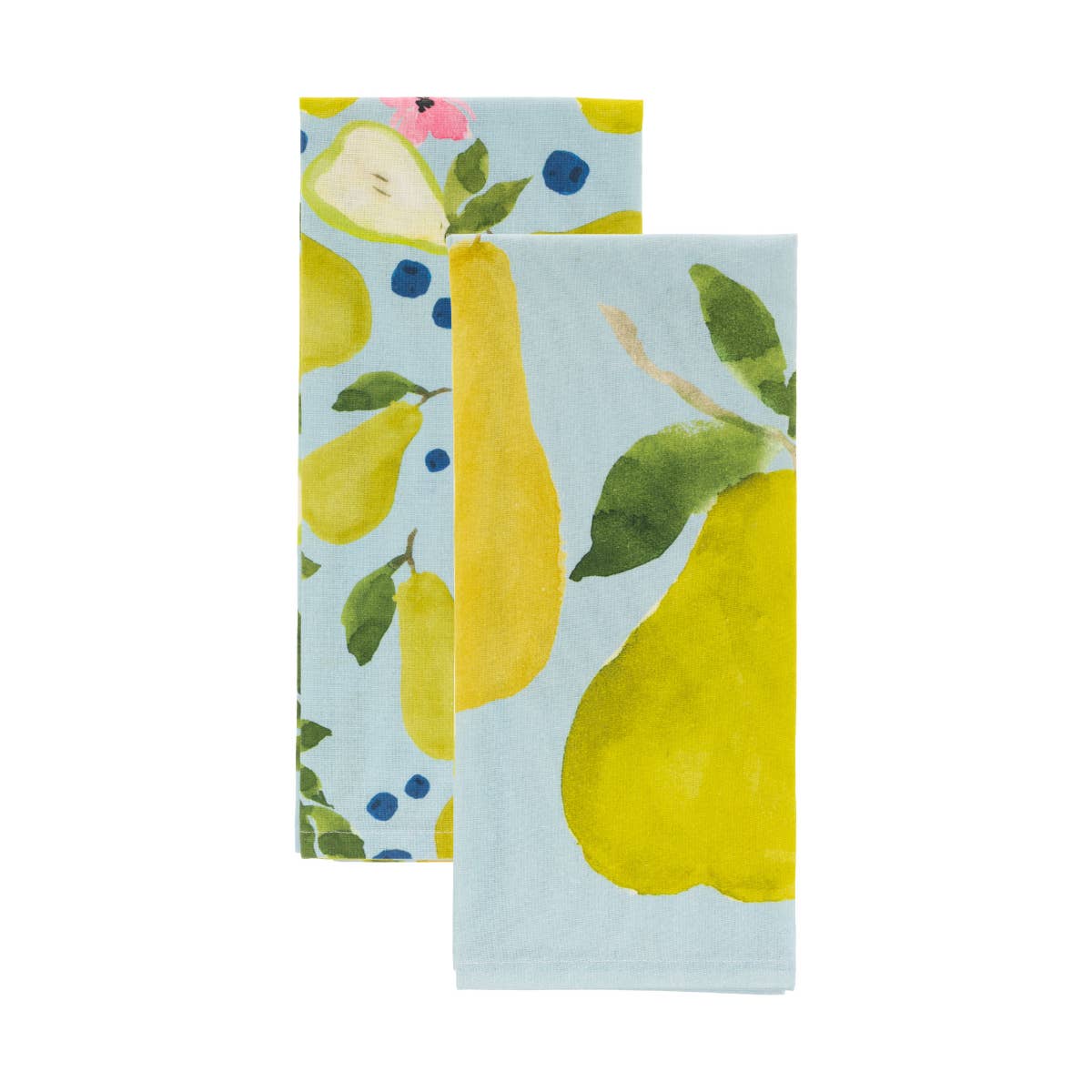 Anjou Pear Cotton Tea Towel - Box Turtle