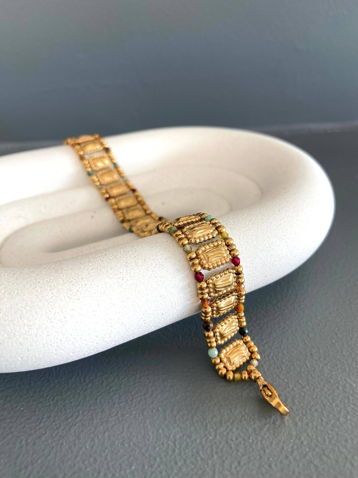 Ankara Bracelet - Box Turtle