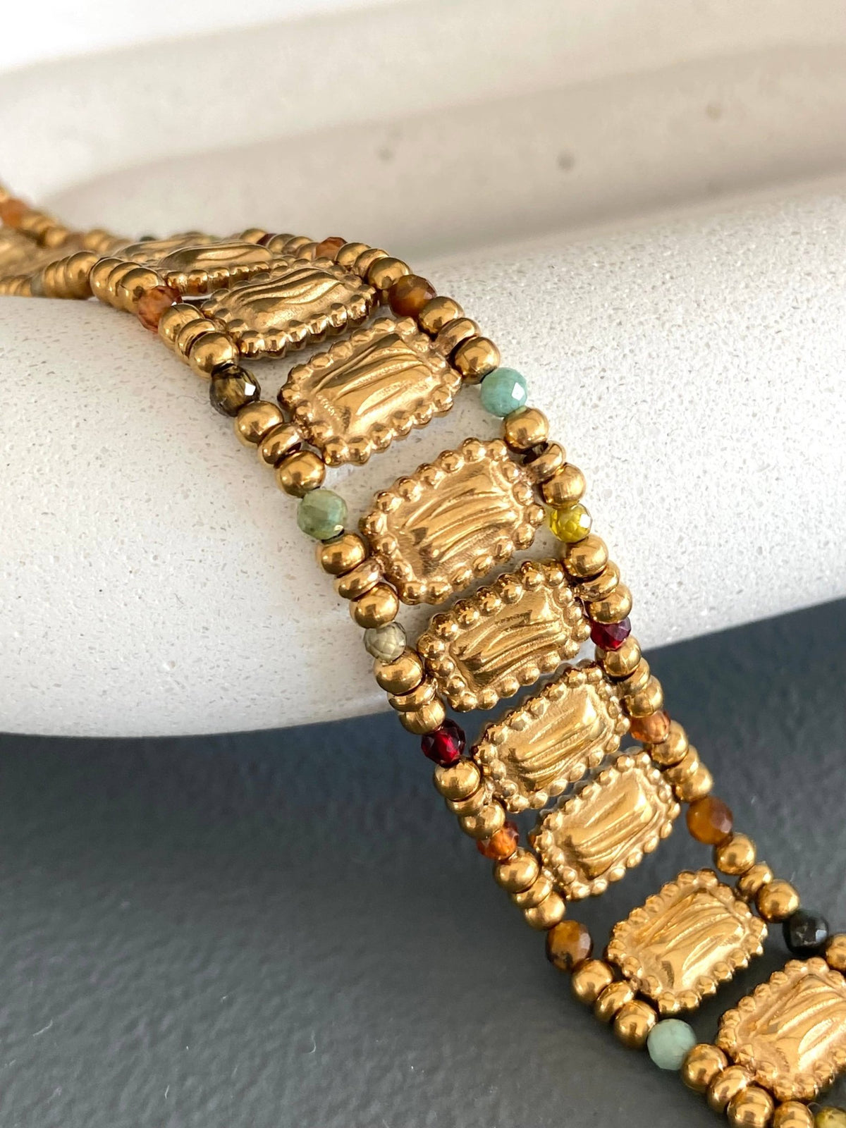 Ankara Bracelet - Box Turtle