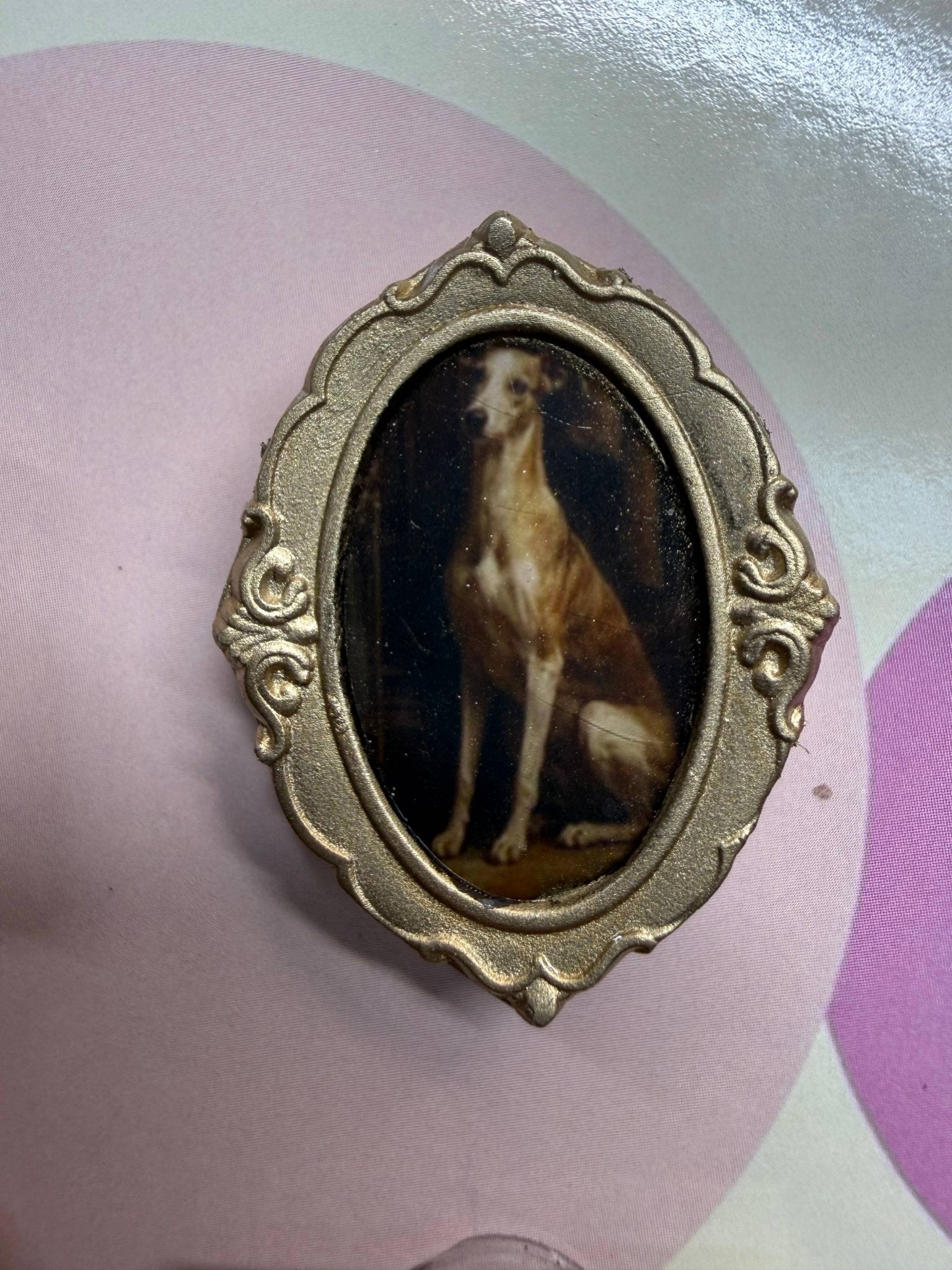 Antique Dog Magnets - Box Turtle