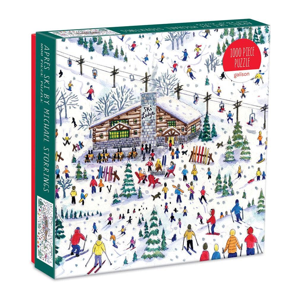 Apres Ski 1000 Pc Puzzle - Box Turtle