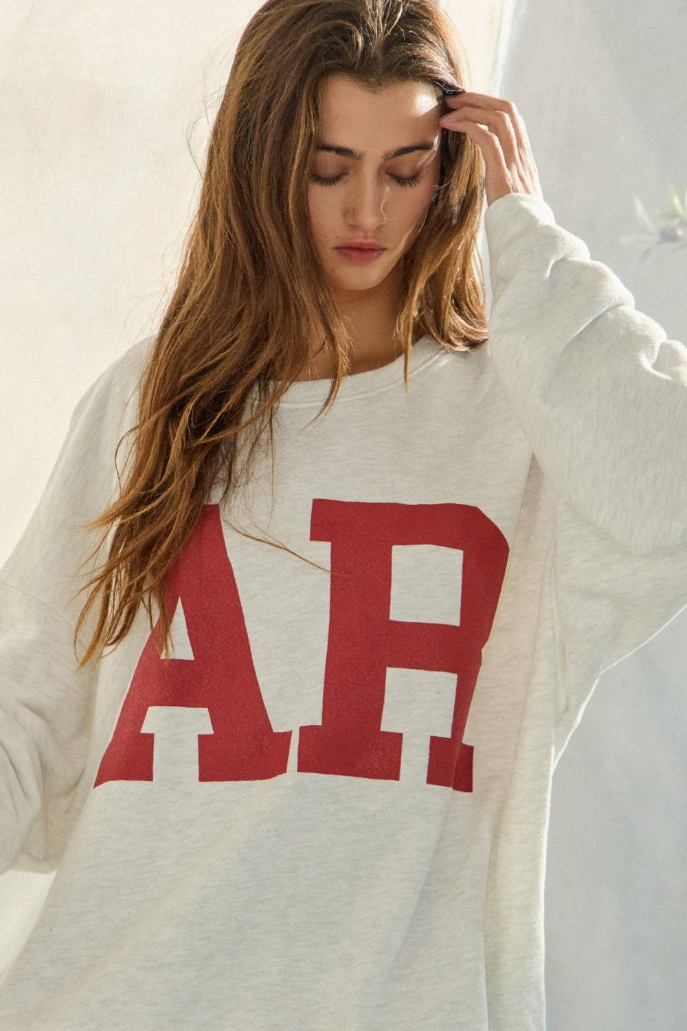 AR Graphic French Terry Sweatshirt - Box Turtle
