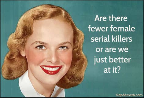Are there fewer female serial killers - Box Turtle