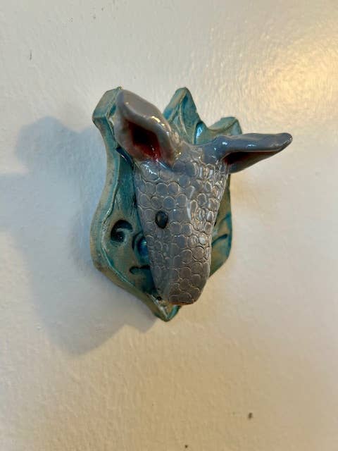 Armadillo on a Plaque - Box Turtle