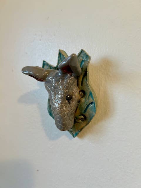 Armadillo on a Plaque - Box Turtle