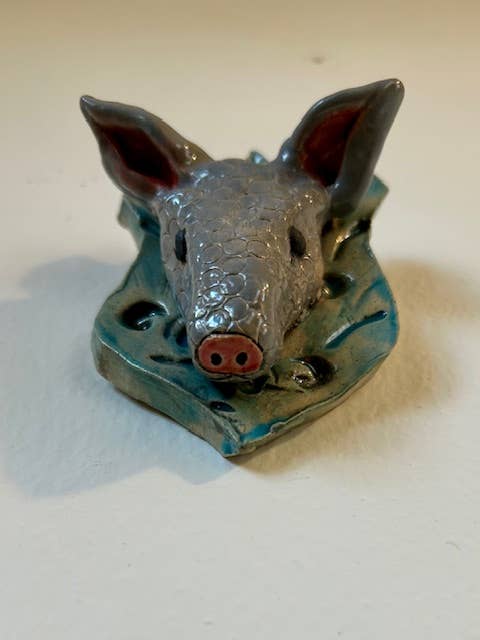 Armadillo on a Plaque - Box Turtle